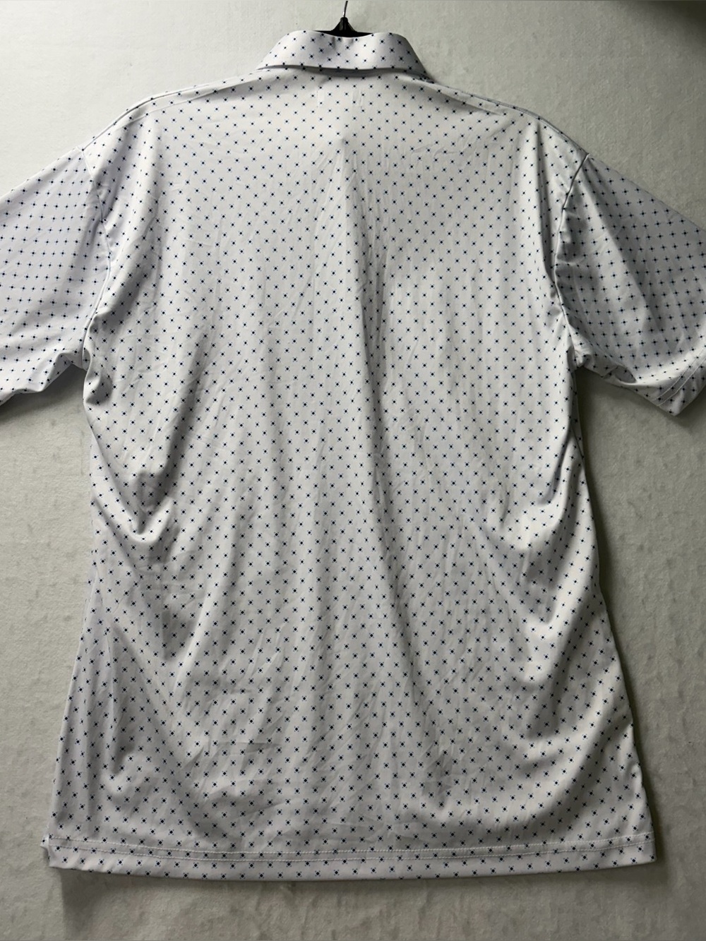 Collars and Co. Dress Collar Polo Shirt Mens Size Large White Golf Performance - Picture 4 of 7